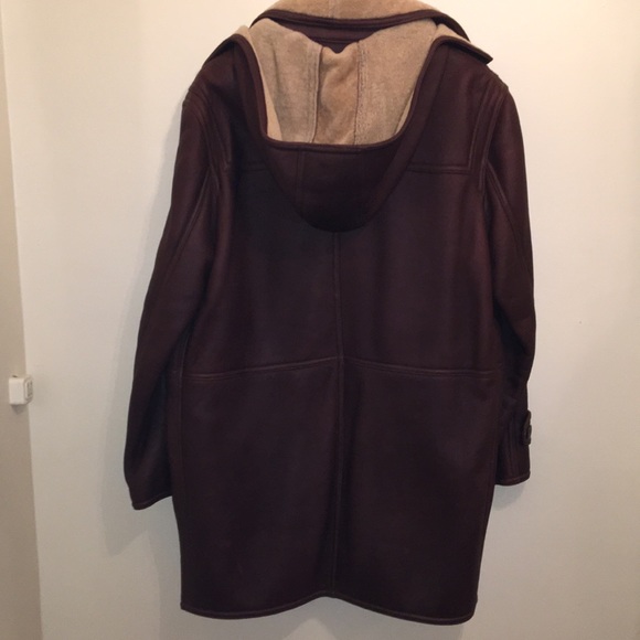 GREAT GIFT! 🎁 Vera Pella Leather Beretta Coat - Picture 4 of 5